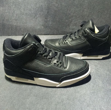 2017 Air Jordan 3 Black Oreo Shoes